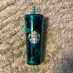 Limited edition Green marbled Starbucks cup